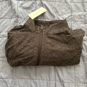 Outdoor Voices Charcoal Quarterzip XL NWT